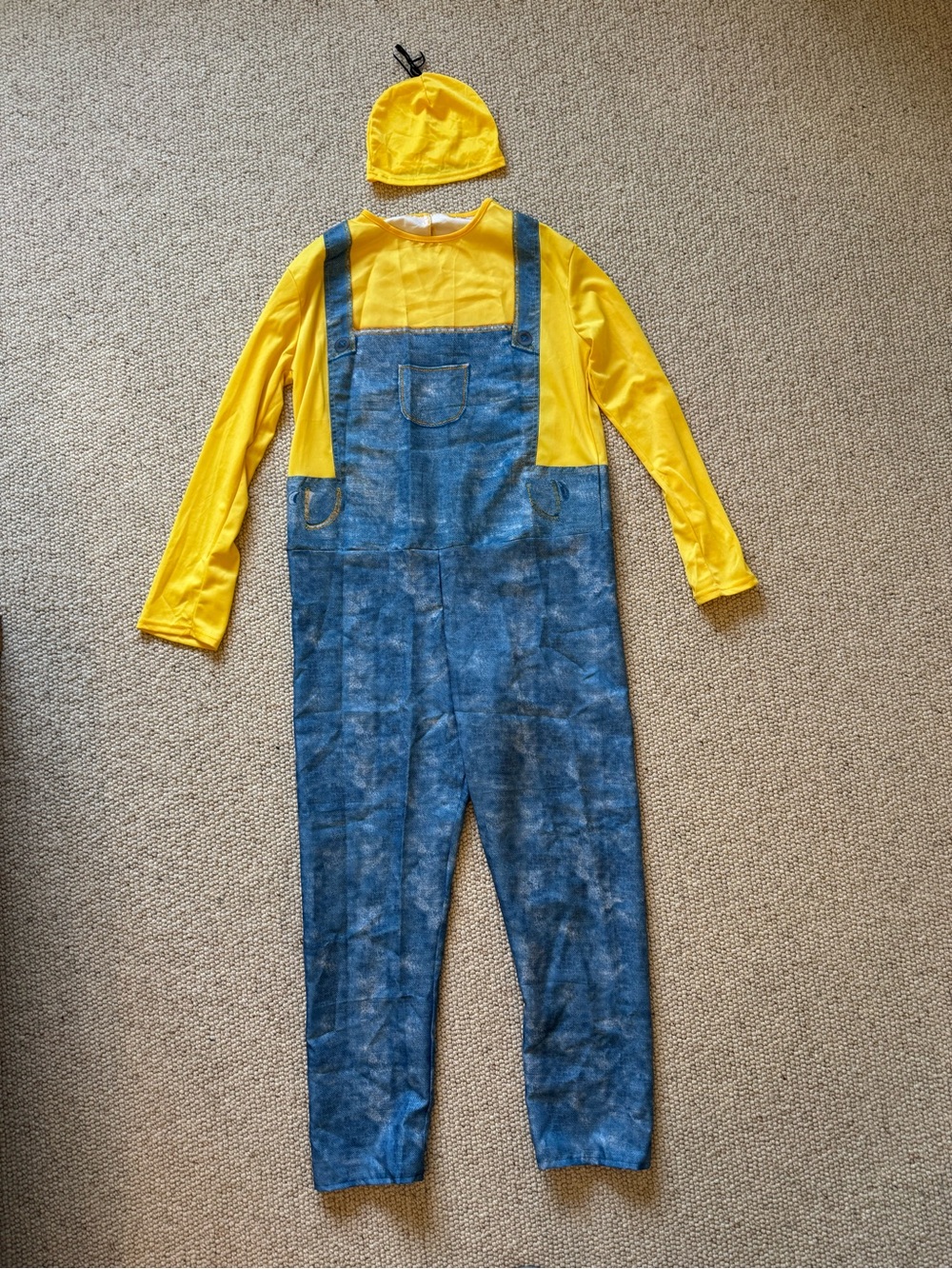 Men’s Minion Costume Size L